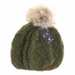 Basket Weaved Knitted Beret