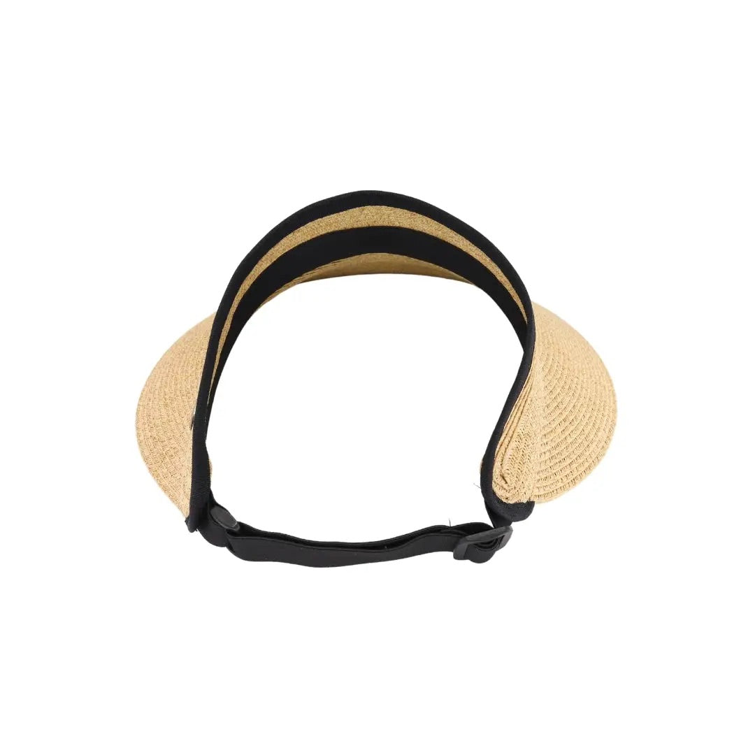 CC Adjustable Straw Sun Visor