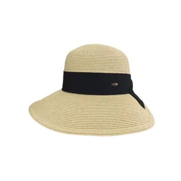 CC Butterfly Split Bow Back Brim Hat