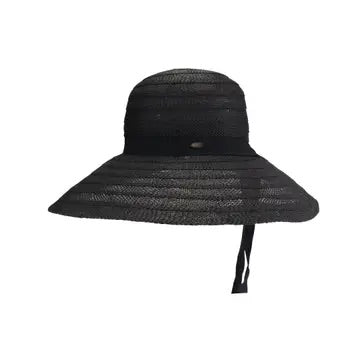 CC Straw Tie Band Beach Hat