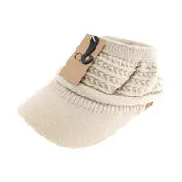 Knit Visor Cap