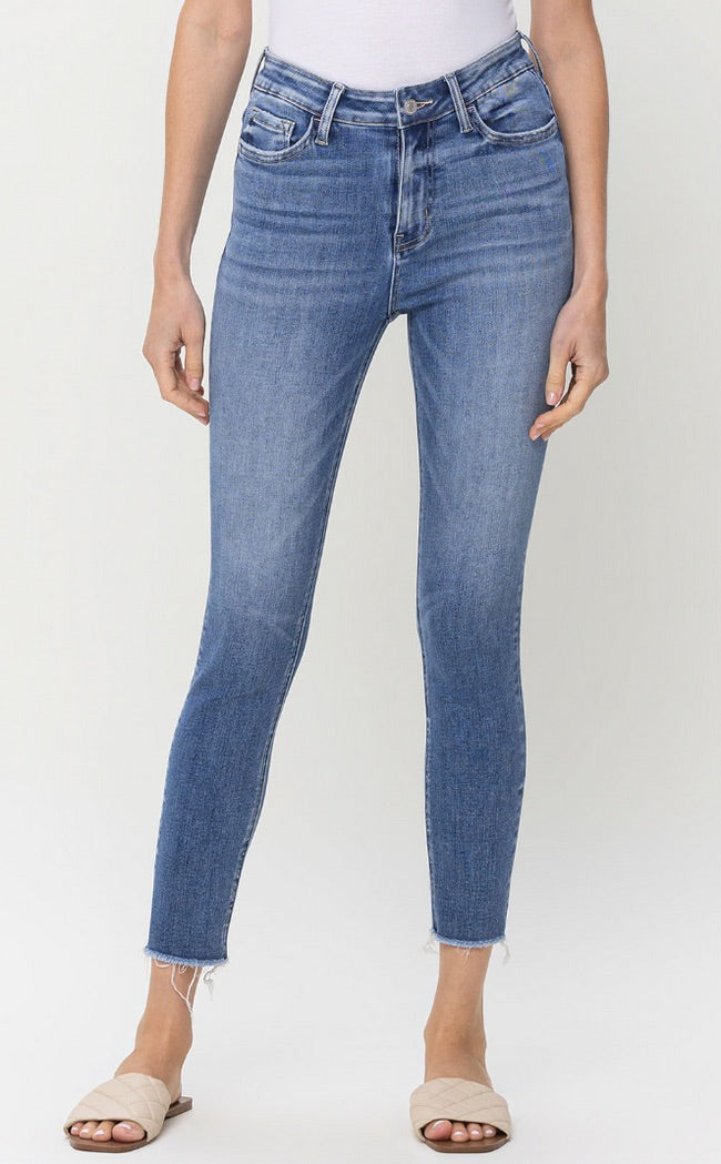 Lovervet Crop Skinny High Rise Jean