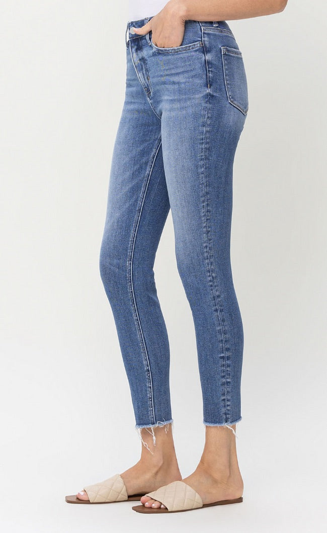 Lovervet Crop Skinny High Rise Jean