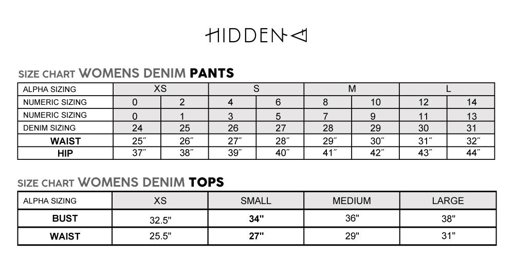 Hidden Jean Denim Overall