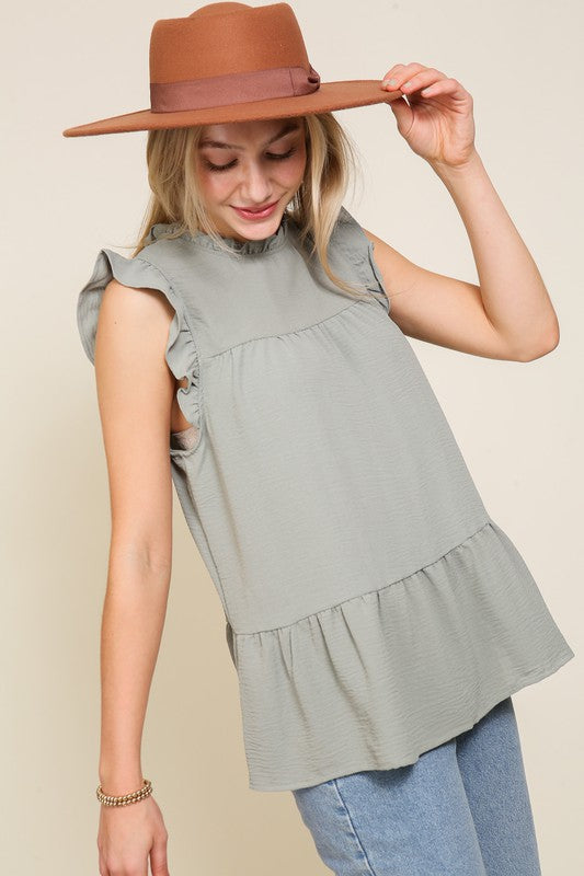 Ruffle Sleeveless 2010 TwentyTen Top