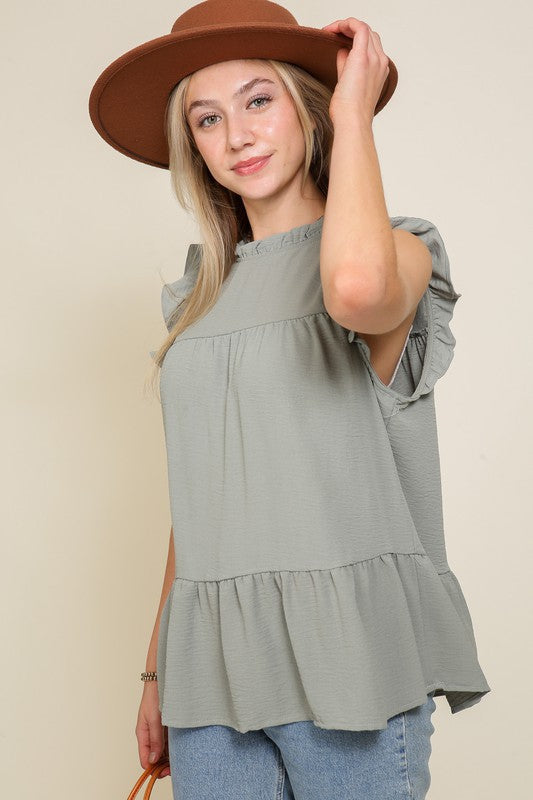 Ruffle Sleeveless 2010 TwentyTen Top