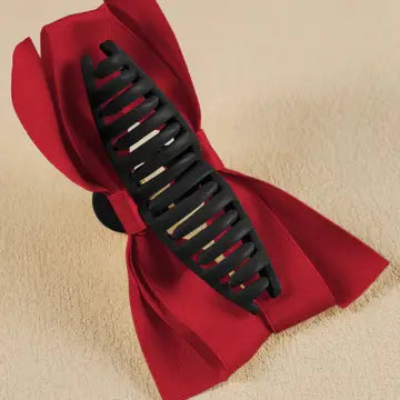 Bow Hair Claw Clip