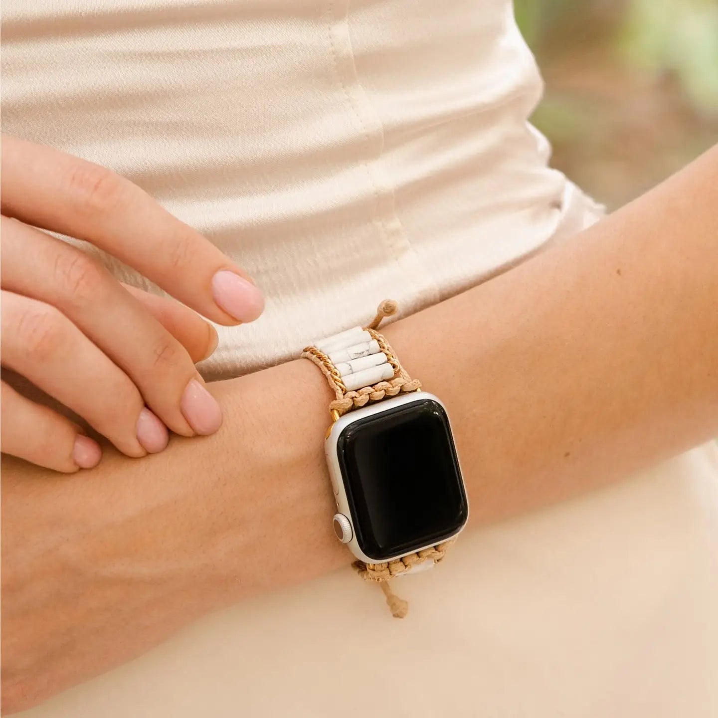 Apple Watch Band - Heavenly Howlite