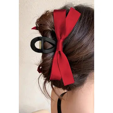 Bow Hair Claw Clip