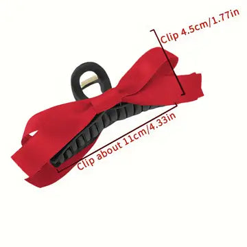 Bow Hair Claw Clip